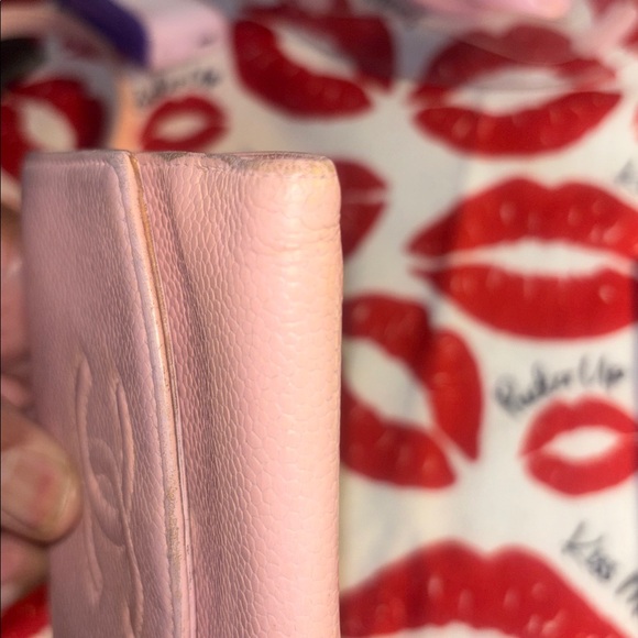 CHANEL Pink Mini Wallet with Gold Chain - Picture 10 of 12